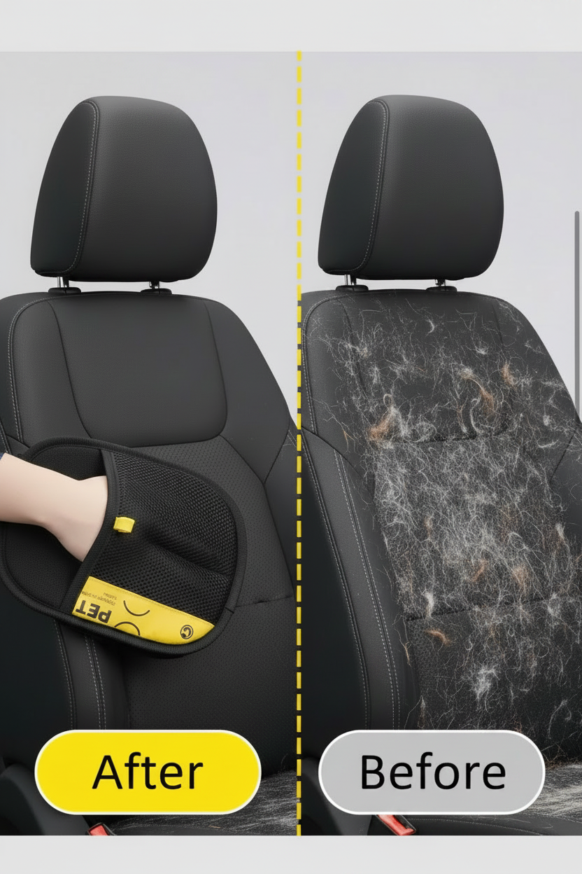 Antes y después coche realista
